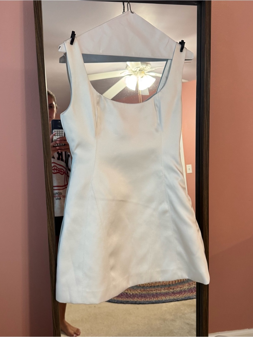 MESHKI White Sleeveless Mini Dress